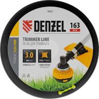 Леска FLEX CORD витой квадрат 3 мм, 163 м, на DIN катушке для триммера Denzel 96802