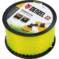 Леска FLEX CORD звезда 2 мм, 374 м, на DIN катушке для триммера Denzel 96285
