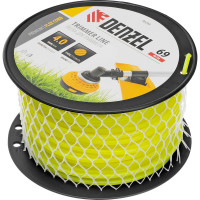 Леска FLEX CORD круглая 4 мм, 69 м, на DIN катушке для триммера Denzel 96283