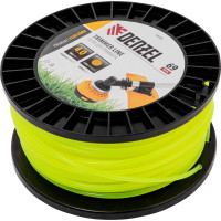 Леска FLEX CORD круглая 4 мм, 69 м, на DIN катушке для триммера Denzel 96283