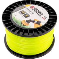 Леска FLEX CORD звезда 1.6 мм, 552 м, на DIN катушке для триммера Denzel 96284