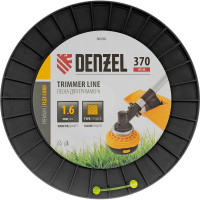 Леска FLEX CORD квадрат 1.6 мм, 370 м, на DIN катушке для триммера Denzel 96290