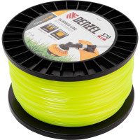 Леска FLEX CORD квадрат 1.6 мм, 370 м, на DIN катушке для триммера Denzel 96290
