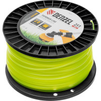 Леска FLEX CORD квадрат 2 мм, 251 м, на DIN катушке для триммера Denzel 96291