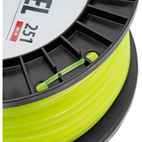 Леска FLEX CORD квадрат 2 мм, 251 м, на DIN катушке для триммера Denzel 96291