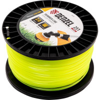 Леска FLEX CORD квадрат 2 мм, 251 м, на DIN катушке для триммера Denzel 96291