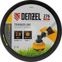 Леска FLEX CORD круглая 2 мм, 276 м, на DIN катушке для триммера Denzel 96269