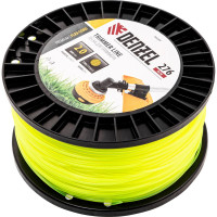 Леска FLEX CORD круглая 2 мм, 276 м, на DIN катушке для триммера Denzel 96269