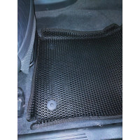 Ковры в салон автомобиля Eva Smart volvo s40 ii вариант макси 3d 2004 - 2012 эва сота серые c бежевой окантовкой 3301-B1A1-S