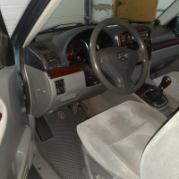 Ковры в салон автомобиля Eva Smart suzuki grand vitara xl-7 рестайлинг 7мест 2003 - 2006 эва сота чёрные c черной окантовкой 3055-B5B5-S