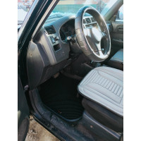 Ковры в салон автомобиля Eva Smart toyota rav 4 i (xa10) 1995 - 2000 эва сота серые c черной окантовкой 1834-B1B5-S