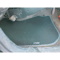 Ковры в салон автомобиля Eva Smart toyota rav 4 i (xa10) 1995 - 2000 эва сота серые c черной окантовкой 1834-B1B5-S