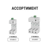 Устройство защиты от импульсных перенапряжений (основание) ОПС1 TDM ELECTRIC 4Р с контактом сигнализации 1НО SQ0201-0018