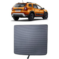 Ковры в салон автомобиля Eva Smart renault duster ii 2021 - эва сота серые c бежевой окантовкой 3391-B1A1-S