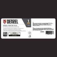 Окучник 1-рядный, без сцепки Denzel 59906