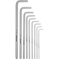 Набор экстрадлинных имбусовых ключей GROSS TORX-TT T10-T50, S2, сатинированные, 9 шт. 16408