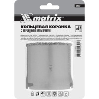 Коронка кольцевая с карбидным напылением (67 мм) MATRIX 72852