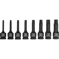 Набор ударных торцевых головок TORX 30-80, 1/2", 8 шт., в кейсе STELS 13999