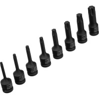 Набор ударных торцевых головок TORX 30-80, 1/2", 8 шт., в кейсе STELS 13999