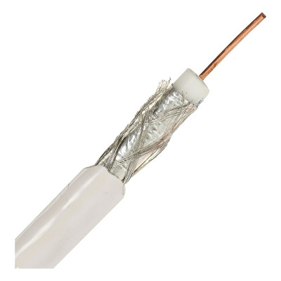 Коаксиальный кабель ELTROS RG-6, бухта 200м, белый RG6-020-ELTROS-MP