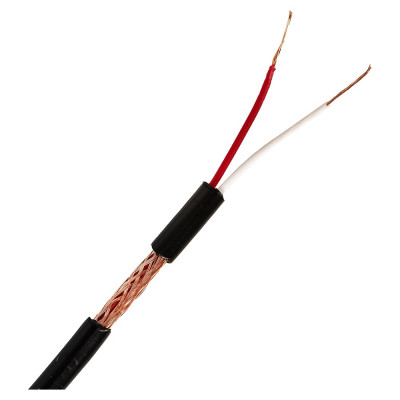 Кабель микрофонный ELTROS КММ 2x0,12, бухта 400м, черный КММ-0212-ELTROS-MP