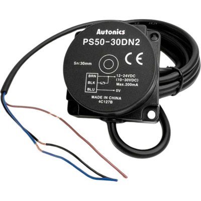 Прямоугольный индуктивный датчик приближения Autonics PS50-30DN2 A1600002145R