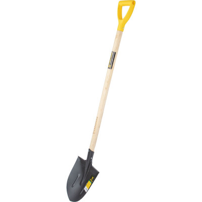 Лопата штыковая универсальная с деревянным черенком Grassman 960 мм G-115694 015502
