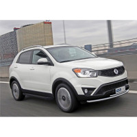 Алюминиевые пороги Rival Black SsangYong Actyon II 2010-2013 2013, 2 шт., F173ALB.5303.2