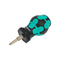 Крестовая отвёртка для карбюраторов WERA 355 PZ Stubby PZ1x25 мм WE-008853