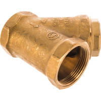 Фильтр сетчатый Giacomini Y-образный латунь Ду 40 Ру30 G1 1/2 ВР R74A R74AY107 036-0948