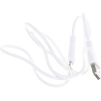 Кабель для Apple Cablexpert, AM/Lightning, издание Classic 0.1, длина 1м, белый CCB-USB-AMAPO1-1MW