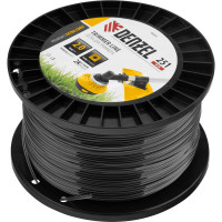 Леска двухкомпонентная EXTRA CORD (2 мм, 251 м, квадрат, на DIN катушке) для триммера Denzel 96844