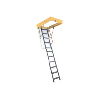 Складная металлическая лестница FAKRO lmk 60x130/305см 861451