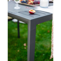 Садовый стол Konway Toronto 80x80 мм, алюминий, серый KN-6200