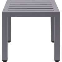 Стол кофейный уличный GreenWeen CAPRI каркас алюминий, цвет серый, 440x440x400 мм GW-CT-CAPRI-GREY
