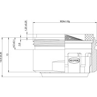 Аэратор Lemark NEOPERL CASCADE SLC М24 A, блистер NP13301ASLC-BL