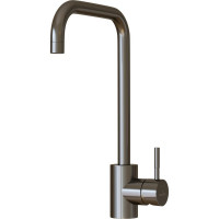 Смеситель для кухни MIXLINE 35k, трубчатый излив, черный графит MLSS-0301BL 553814