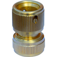 Латунный быстросъемный соединитель 1/2", аквастоп Elmos 53278141