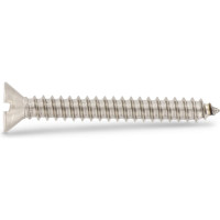 Саморез Metiz-A2 DIN 7972, M3.9х19 мм, А2, потай. прямой. шлиц, 10 шт. 797223919 10