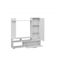 Стенка для общей комнаты ТриЯ Слим НМ белый ясень 251084