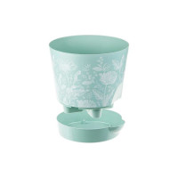 Кашпо IDEA НИКА ДЕКО D180 мм, 2.7 л, с прикорневым поливом М 3078 маки