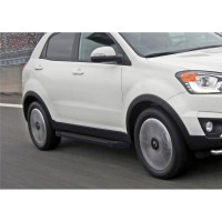 Алюминиевые пороги Rival Black SsangYong Actyon II 2010-2013 2013, 2 шт., F173ALB.5303.2