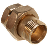 Соединитель Giacomini R18 латунь, американка, Ду 25, 1, прямой, ВР/НР R18Y005 127-5270