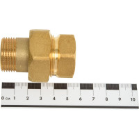 Соединитель Giacomini латунь американка Ду 20 3/4 прямой ВР/НР R18 R18Y004 127-5271