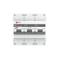 Автоматический выключатель EKF PROxima ВА 47-100, 3P, 20А, 10kA mcb47100-3-20C-pro
