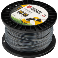 Леска двухкомпонентная EXTRA CORD (4 мм, 69 м, круглая, на DIN катушке) для триммера Denzel 96811
