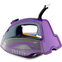 Паровой утюг BRAYER 2600 Вт, керамический, автоотключение, пар 140 г/м, One temp одна температура для всех типов тканей BR4001