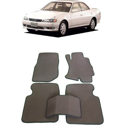 Ковры в салон автомобиля toyota mark ii (x90) правый руль 1992 - 1996 Eva Smart 1969-B5B2-S