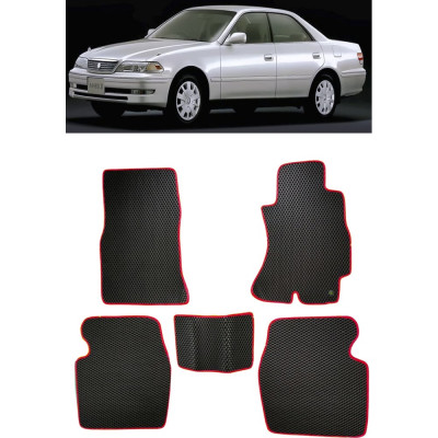 Ковры в салон автомобиля toyota mark ii (x100) правый руль 1996 - 2002 Eva Smart 2664-B5A7-S