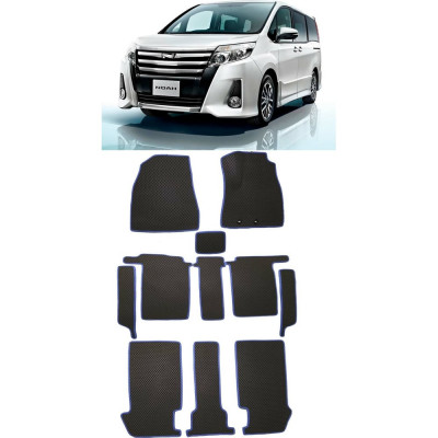 Ковры в салон автомобиля toyota noah iii (r80) правый руль минивэн 6мест 2014 - Eva Smart 3148-B1B2-S